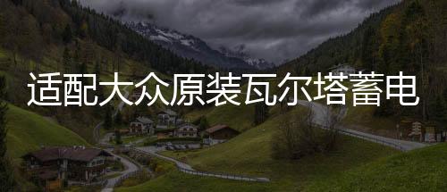 适配大众原装瓦尔塔蓄电池POLO宝来捷达朗逸新桑塔纳途安汽车电瓶