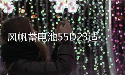 风帆蓄电池55D23适配悦动IX35卡罗拉比亚迪汽车电瓶